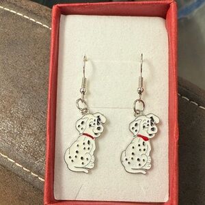 Dalmatian Dog Earrings